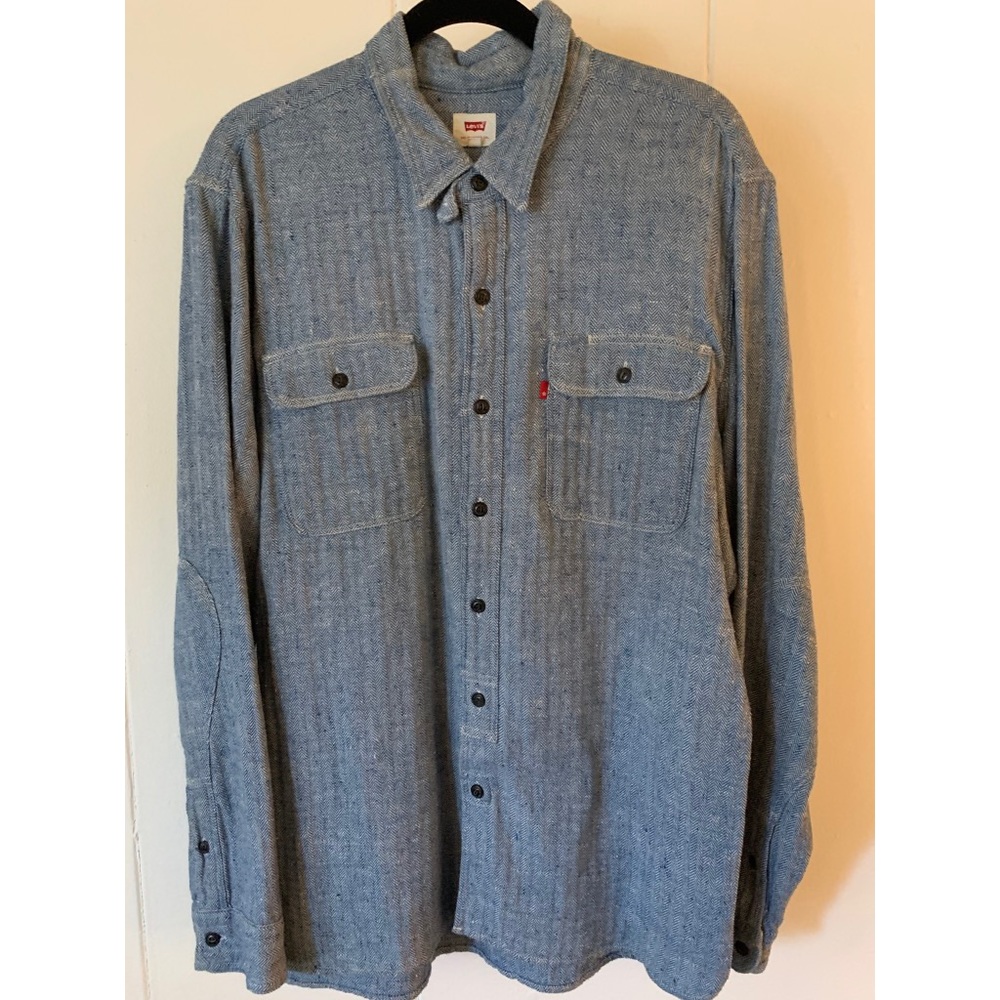 Levis selvedge work shirt size xl
